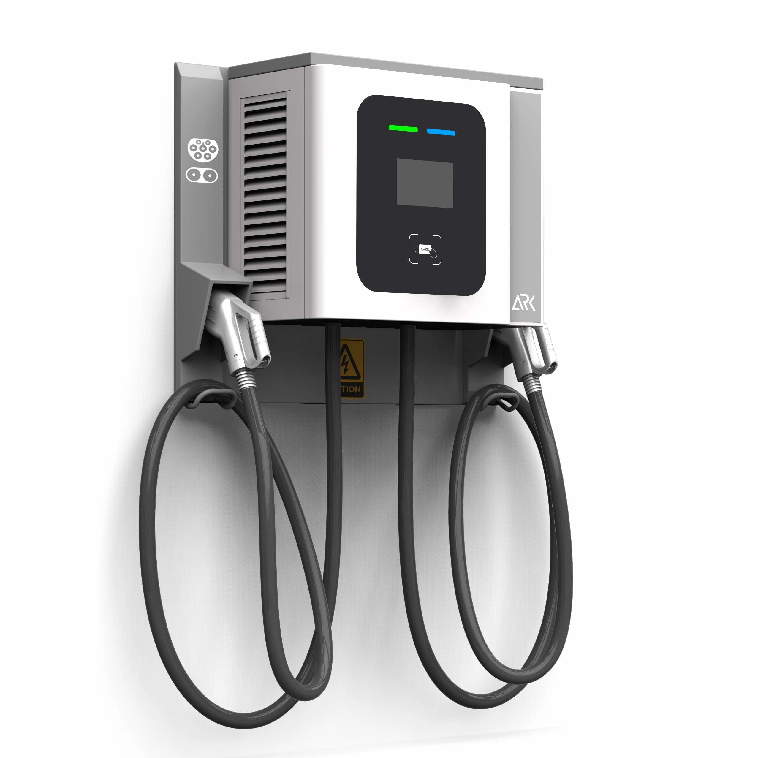 Estação de carregamento rápida comercial EVSE do carregador de 40KW CCS CHADEMO EV